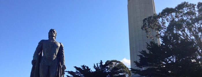 Coit Tower is one of SFO.