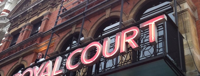 Royal Court Theatre is one of London Art/Film/Culture/Music (One).