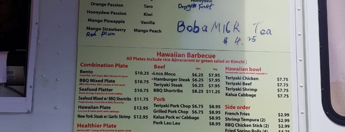 Kauai Boba & Barbecue is one of Locais curtidos por Dan.