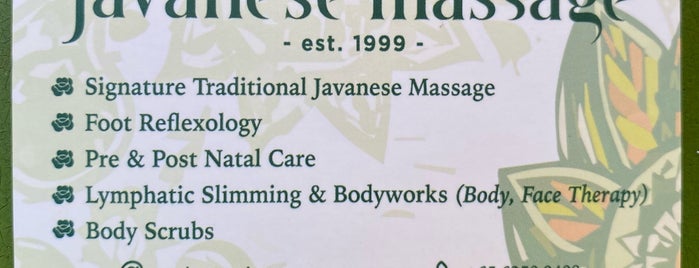 House Of Traditional Javanese Massage & Beauty Care is one of Micheenli Guide: Spa Havens in Singapore.