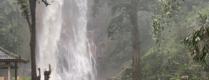 Gitgit Twin Waterfall is one of Bali ubud.