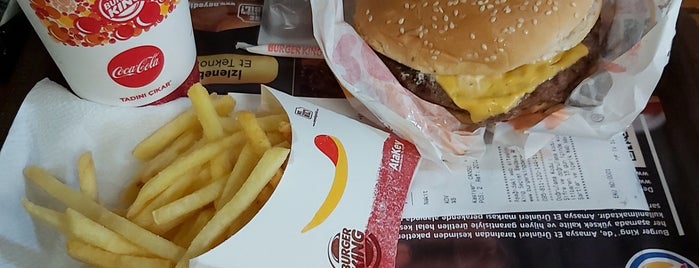 Burger King is one of Lieux qui ont plu à Mona Lisa.