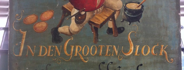 In Den Grooten Slock is one of My favorites for Cafés.