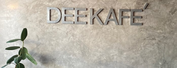 Dee Kafé is one of Coffee Shop non-BKK.