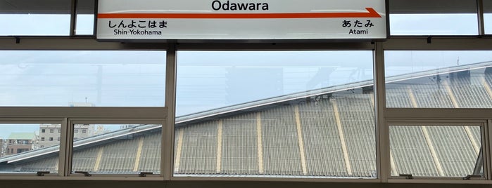 Shinkansen Odawara Station is one of 駅　乗ったり降りたり.