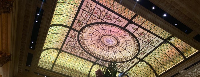 The Palm Court at The Plaza is one of NYC Tea.