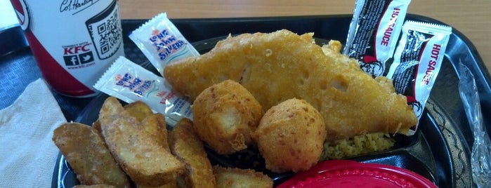 KFC / Long John Silver's is one of Places where I strap on the feedbag!.