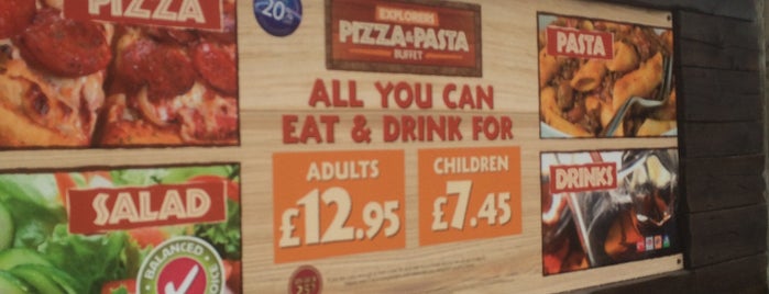 Explorers Pizza Pasta Buffet is one of Alton Towers - Everything!.