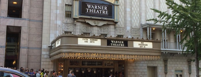 Warner Theatre is one of Washington, DC.
