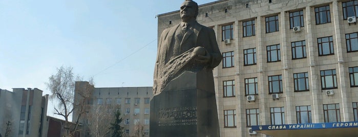 Пам'ятник С. П. Корольову is one of Интересные места Житомира.