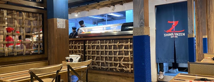 Shinkanzen Sushi is one of Afil'in Beğendiği Mekanlar.