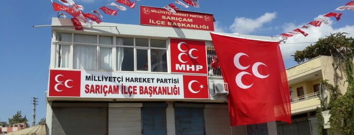 Mhp Sarıçam İlçe Başkanlığı is one of Gespeicherte Orte von Asena.