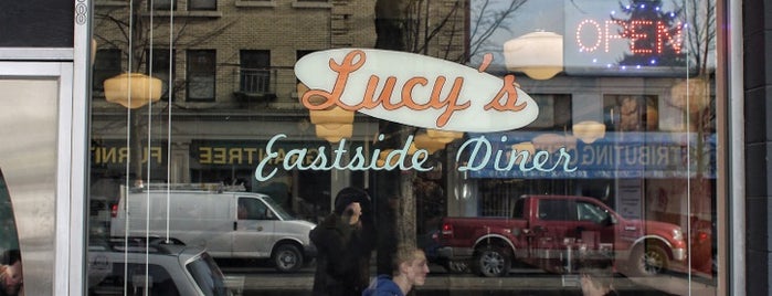 Lucy's Eastside Diner is one of Great Breakfast Joints in Vancouver.