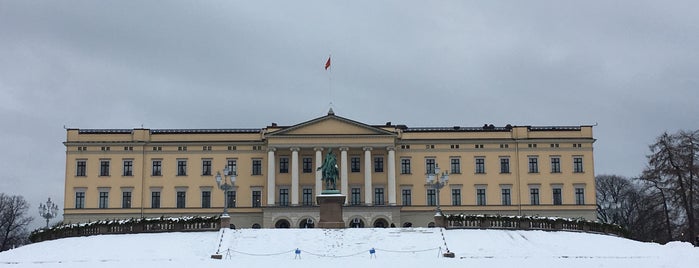 Slottsplassen is one of Oslo.