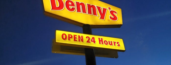 Denny's is one of my places.