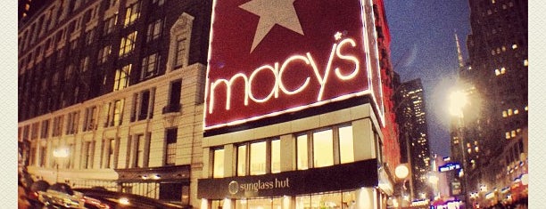 Macy's is one of New York, Newwww Yooooooork!...... :-).