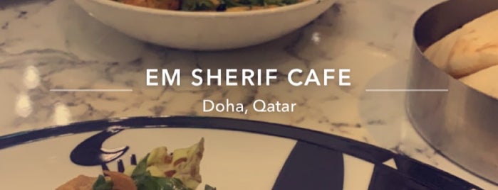 Em Sherif Cafe is one of Doha♥️.