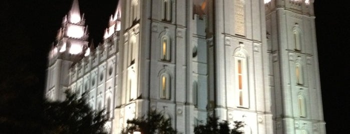 Temple Square is one of this is Salt Lake.