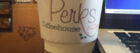 Perks Coffeehouse is one of สถานที่ที่ Natalie ถูกใจ.
