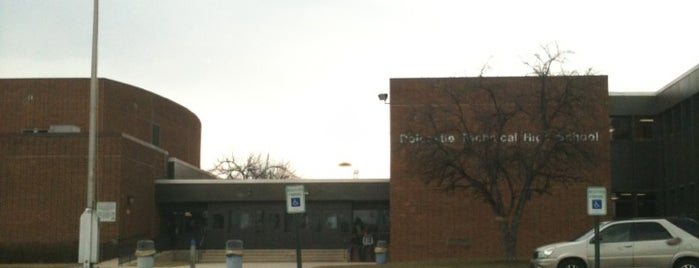 DelCastle Technical High School is one of Regular Places.