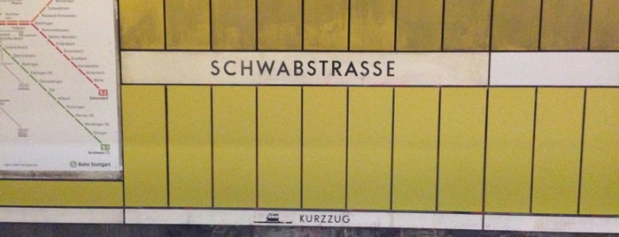 S Stuttgart Schwabstraße is one of Orte, die David gefallen.