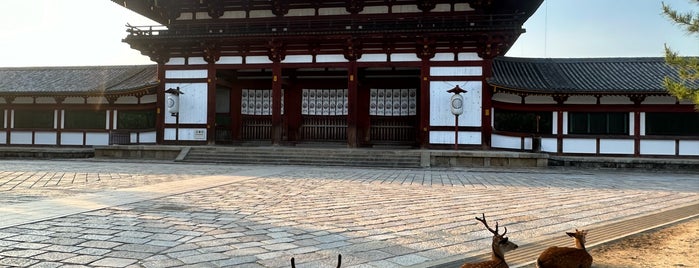 Daibutsu-den (Great Buddha Hall) is one of turning japanese.