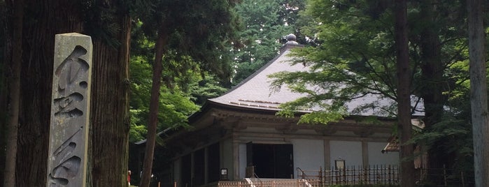 Chuson-ji Temple is one of World Heritage.