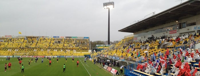 Sankyo Frontier Kashiwa Stadium is one of Soccer Stadium.