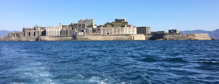 Hashima (Gunkanjima) Island is one of World Heritage.