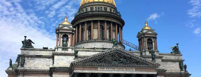 Saint Isaac's Cathedral is one of World Heritage.