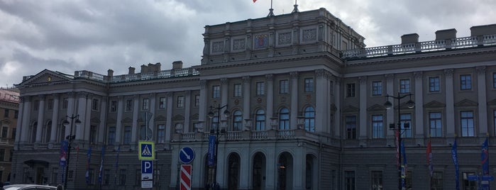 Mariinsky Palace / Legislative Assembly of St Petersburg is one of World Heritage.