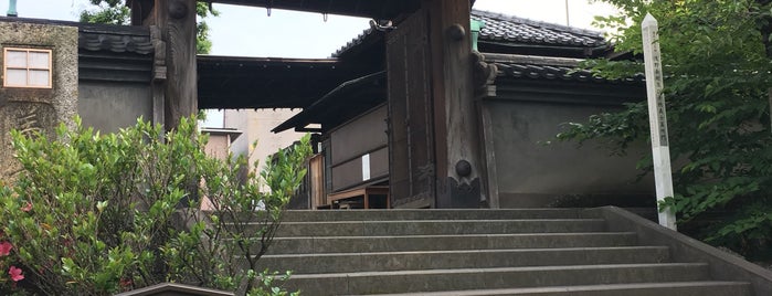 義士墓入口の門（旧 浅野家鉄砲洲上屋敷裏門） is one of 忠臣蔵事件【江戸】.