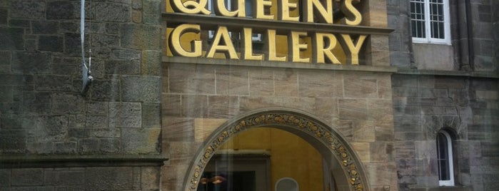 The Queen's Gallery is one of Edinburgh.