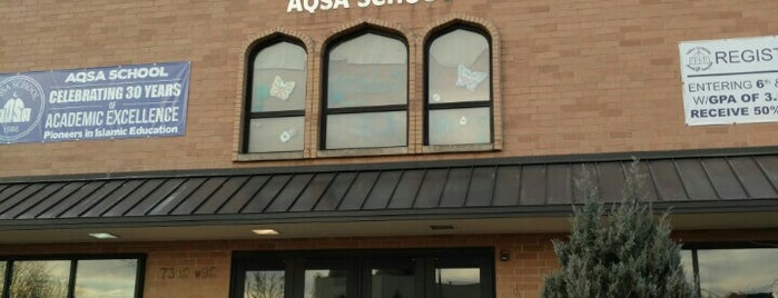 Aqsa School مدرسة الاقصى is one of Little Palestine in Southwest of Chicago.