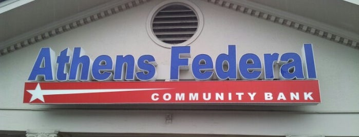 Athens Federal Community Bank is one of Places I've Been..