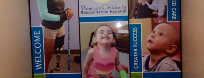 Weismann Children's Rehabilitation Hospital is one of hospitals.