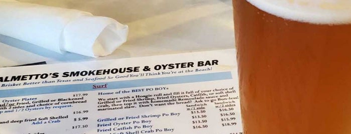 Palmetto's Smokehouse & Oyster Bar is one of Favorite Spots.