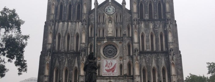 Nhà Thờ Lớn (St. Joseph's Cathedral) is one of Ahoy, Hanoi!.