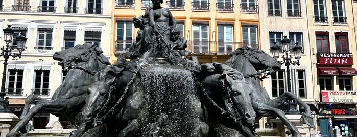 Fontaine Bartholdi is one of Lyon.