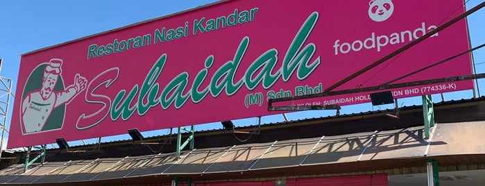 Restoran Nasi Kandar Subaidah is one of food.