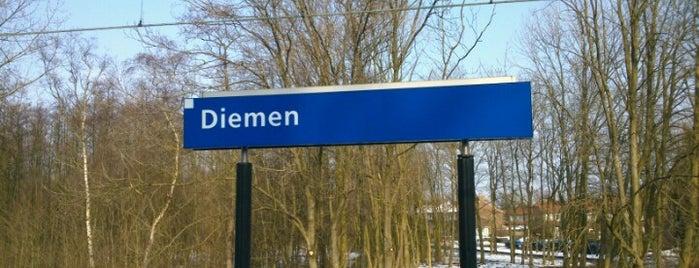 Station Diemen is one of Marcel’s Liked Places.