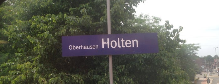 Bahnhof Oberhausen-Holten is one of Bf's Niederrheinisches Land.