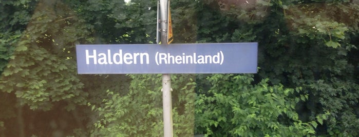 Bahnhof Haldern (Rheinl) is one of Bf's Niederrheinisches Land.