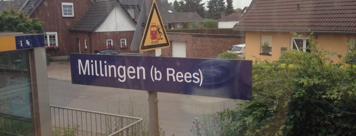 Bahnhof Millingen (b Rees) is one of Bf's Niederrheinisches Land.