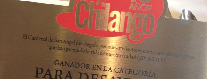 El Cardenal is one of El tour de #Chilango10.
