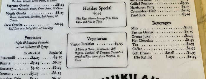 Hukilau Cafe is one of Hawaii.