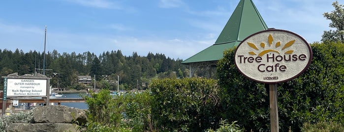 The Tree House Cafe is one of A Guide to BC Islands.