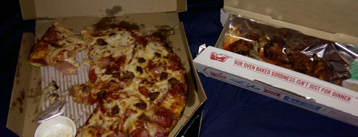 Domino's Pizza is one of favorite places.