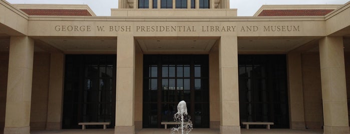 George W. Bush Presidential Center is one of Locais salvos de Andrew.