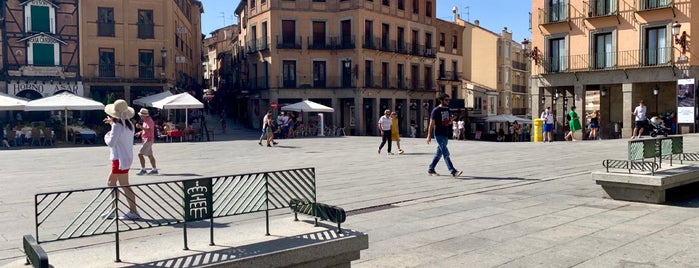 Plaza del Azoguejo is one of Segovia.
